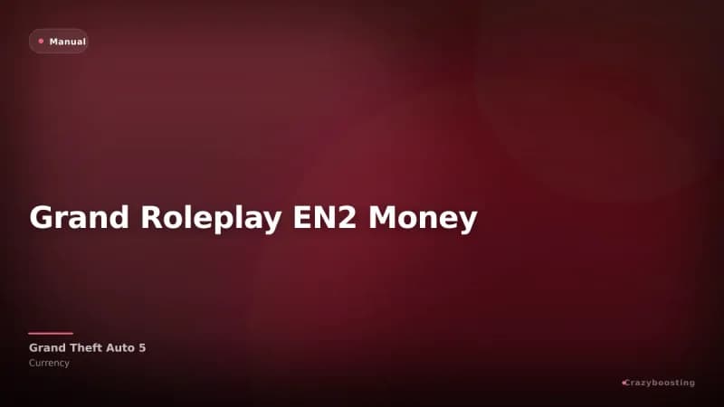 Grand Roleplay EN2 Money