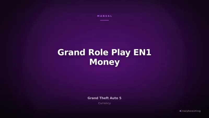 Grand Role Play EN1 Money