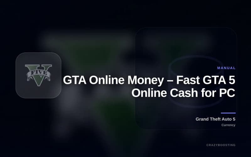 GTA Online Money – Fast GTA 5 Online Cash for PC