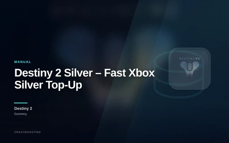 Destiny 2 Silver – Fast Xbox Silver Top-Up