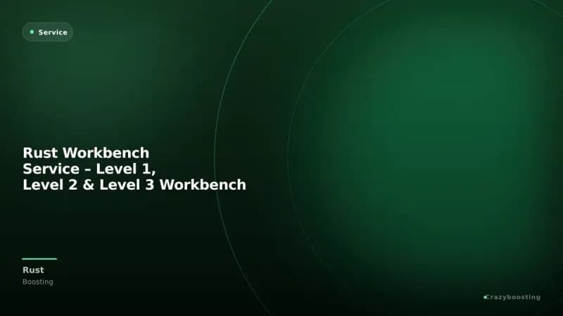 Rust Workbench Service – Level 1, Level 2 & Level 3 Workbench