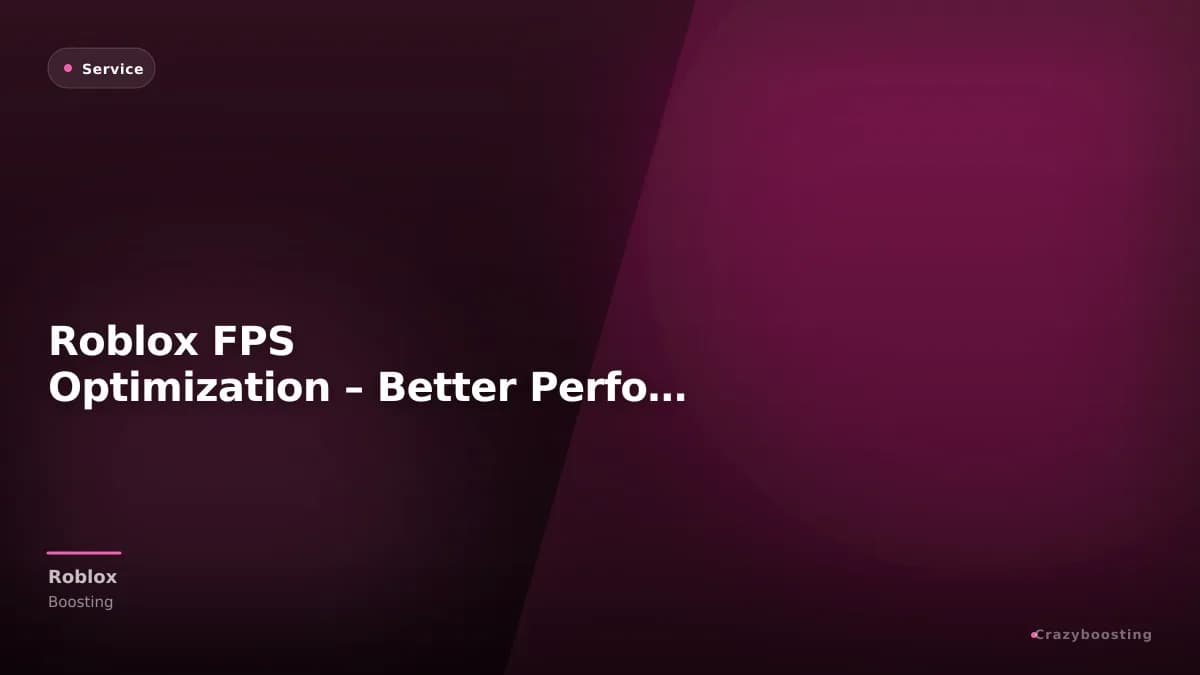 Roblox FPS Optimization – Better Performance for Blade Ball