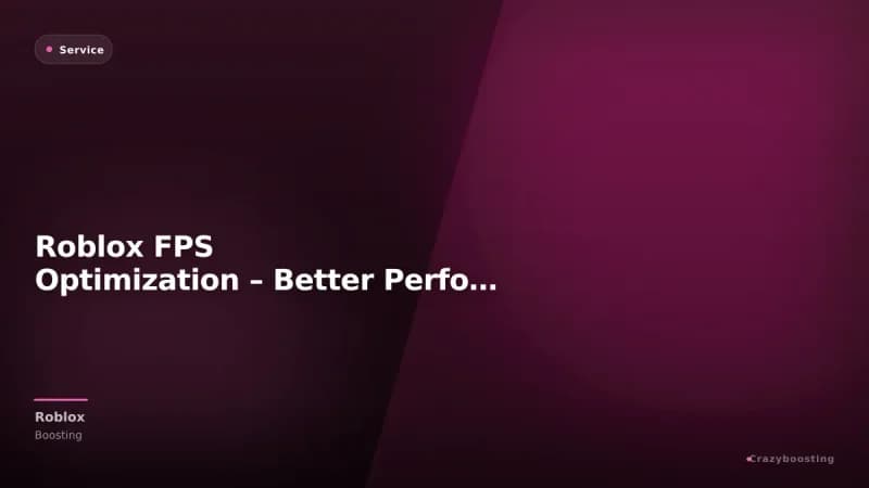 Roblox FPS Optimization – Better Performance for Blade Ball