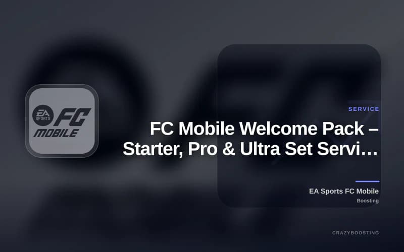 FC Mobile Welcome Pack – Starter, Pro & Ultra Set Service