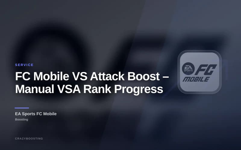 FC Mobile VS Attack Boost – Manual VSA Rank Progress