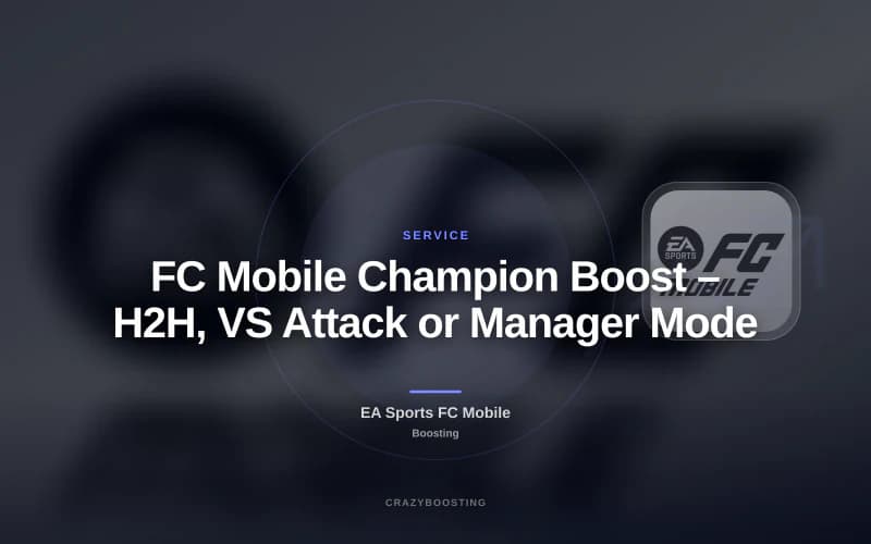 FC Mobile Champion Boost – H2H, VS Attack or Manager Mode
