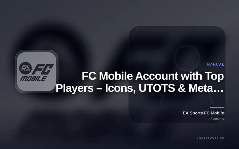 FC Mobile Account with Top Players – Icons, UTOTS & Meta Cards