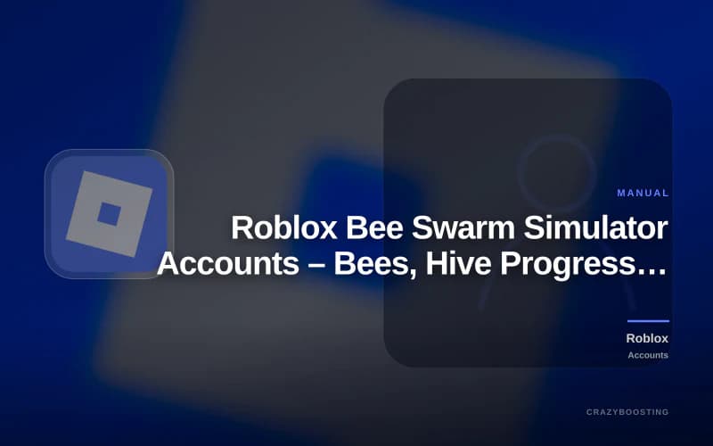Roblox Bee Swarm Simulator Accounts – Bees, Hive Progress & Upgrades