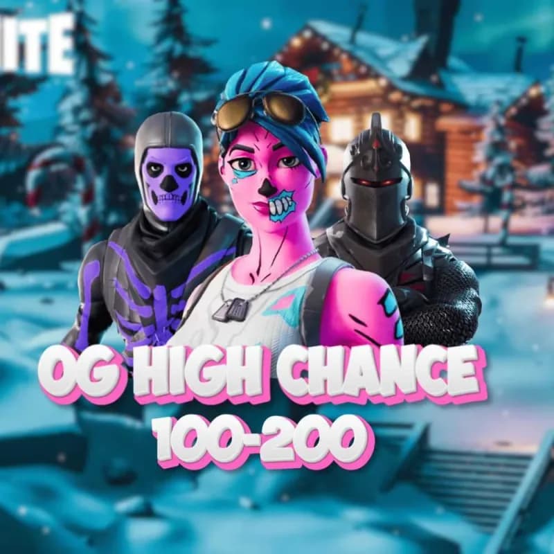 [PSN/XBOX/PC] 100-200 , Chance for ( Travis Scott ,OG Ghoul Trooper, Renegade Raider , Black Knight ,Galaxy, IKONIK , OG Skull Trooper,)