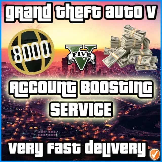 GTA V Account BOOST PS4/PS5