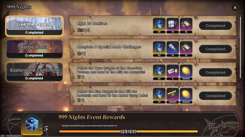 Event 999 Nights NTE Carry Service image 8
