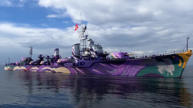 World of Warships EU Account - Shimakaze X, Johnston IX and Premium Ships