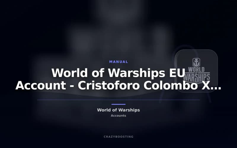 World of Warships EU Account - Cristoforo Colombo X, Lepanto IX and Premium Ships