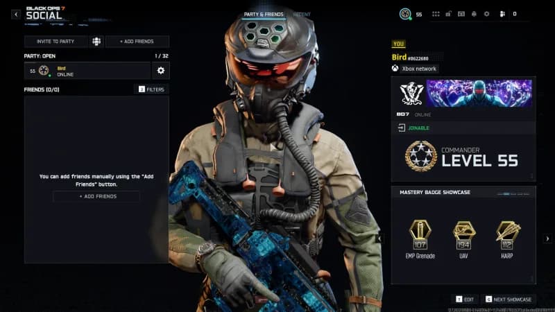 💥 BO7 💥 30x Singularity Camo💠 Prestige 1 ⭐ Level 55 🎖️ 450 Camos 🛠️ Handmade Legit ⚔️ All Guns Unlocked 👥 10 Ops 💻 Steam/Battle.net/PSN/Xbox image 2