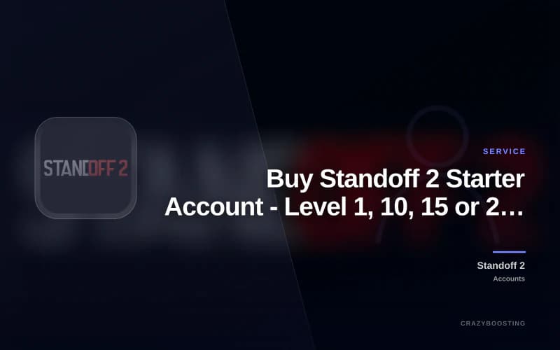 Buy Standoff 2 Starter Account - Level 1, 10, 15 or 20 Full Access