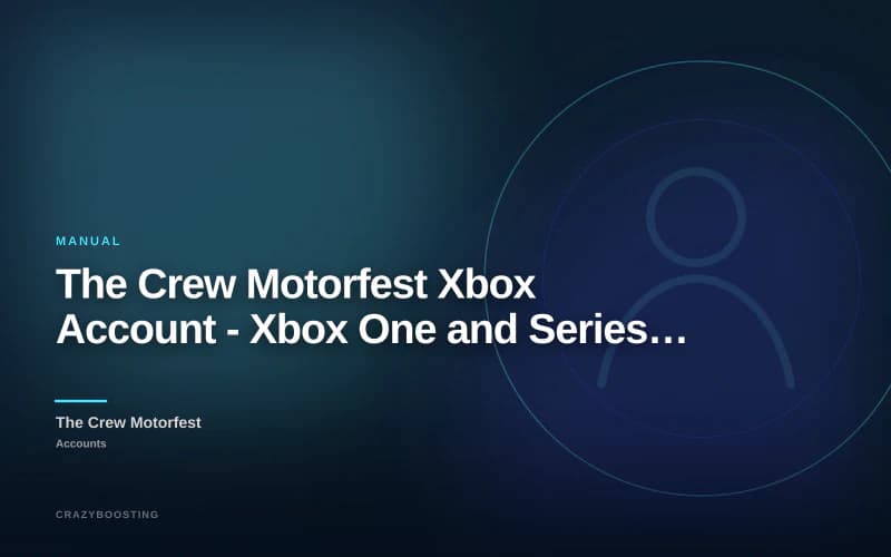 The Crew Motorfest Xbox Account - Xbox One and Series X|S Access