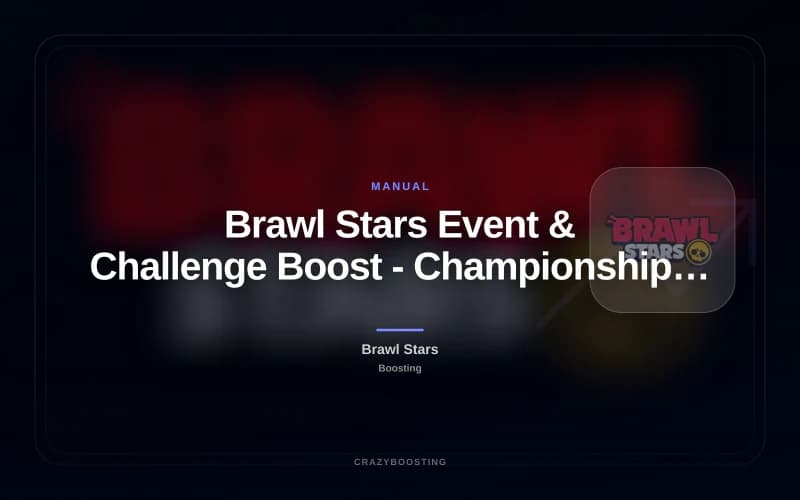Brawl Stars Event & Challenge Boost - Championship, Tickets and Mega Pig