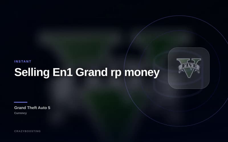 Selling En1 Grand rp money