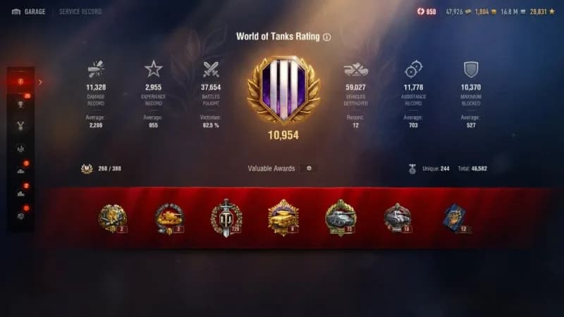 Legend rank
