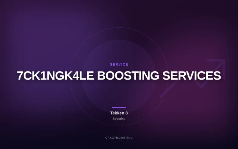 7CK1NGK4LE BOOSTING SERVICES