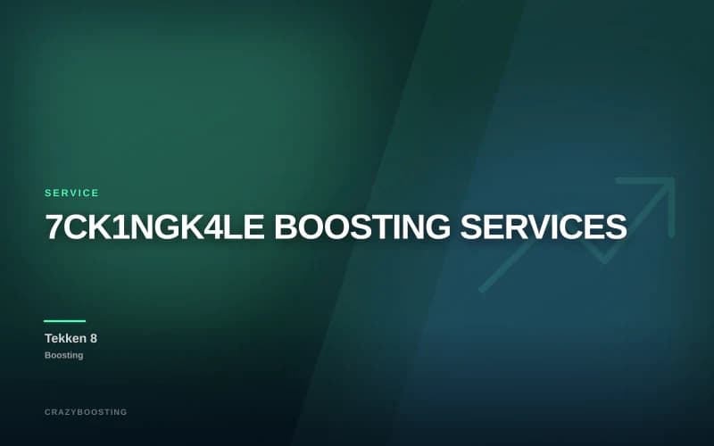 7CK1NGK4LE BOOSTING SERVICES