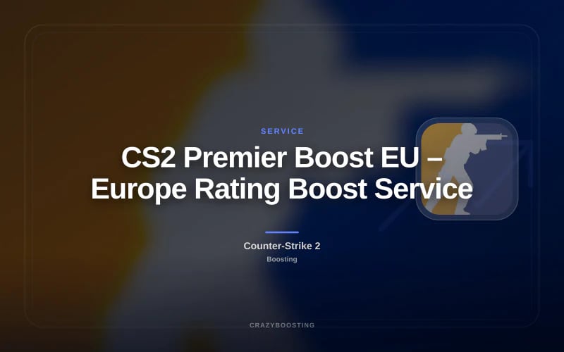 CS2 Premier Boost EU – Europe Rating Boost Service
