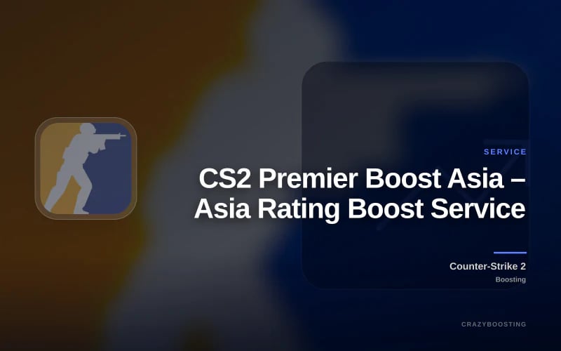 CS2 Premier Boost Asia – Asia Rating Boost Service