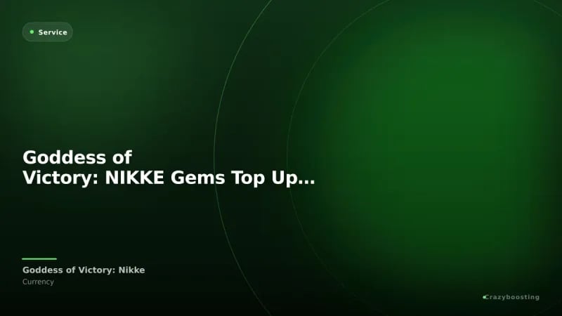 Goddess of Victory: NIKKE Gems Top Up – Fast Small Gem Packs