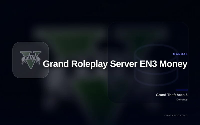 Grand Roleplay Server EN3 Money