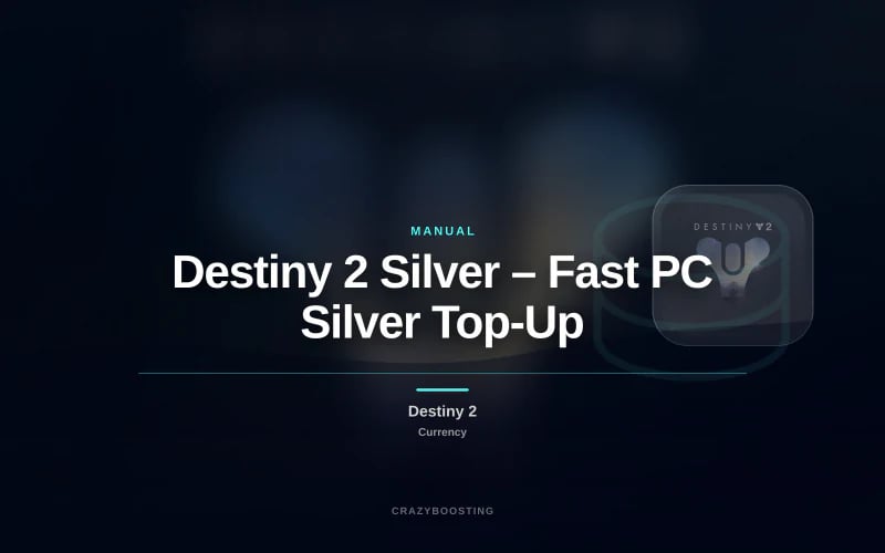 Destiny 2 Silver – Fast PC Silver Top-Up