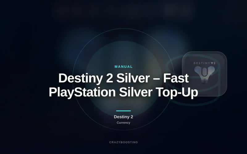 Destiny 2 Silver – Fast PlayStation Silver Top-Up