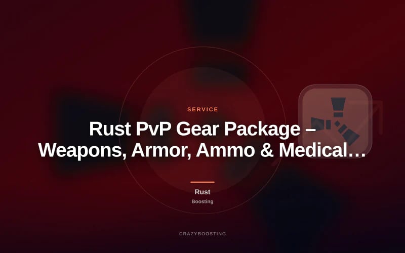 Rust PvP Gear Package – Weapons, Armor, Ammo & Medical Syringes