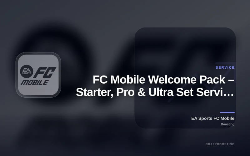 FC Mobile Welcome Pack – Starter, Pro & Ultra Set Service