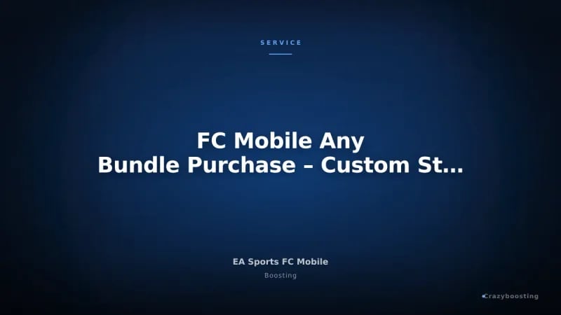 FC Mobile Any Bundle Purchase – Custom Store Offer Service