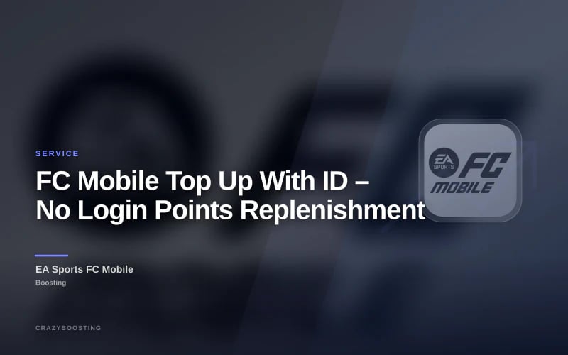 FC Mobile Top Up With ID – No Login Points Replenishment