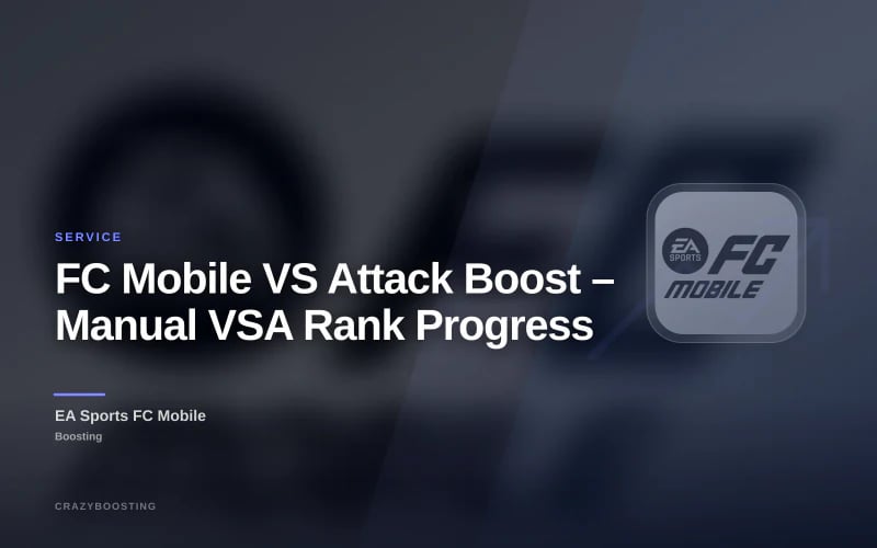 FC Mobile VS Attack Boost – Manual VSA Rank Progress