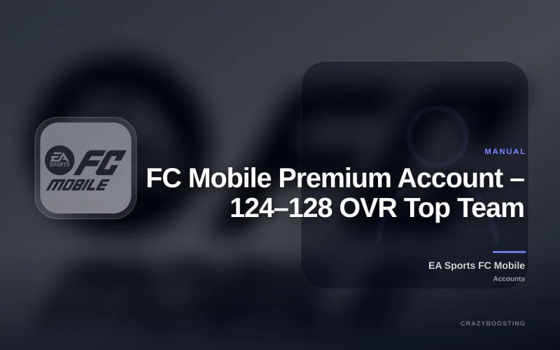 FC Mobile Premium Account – 124–128 OVR Top Team