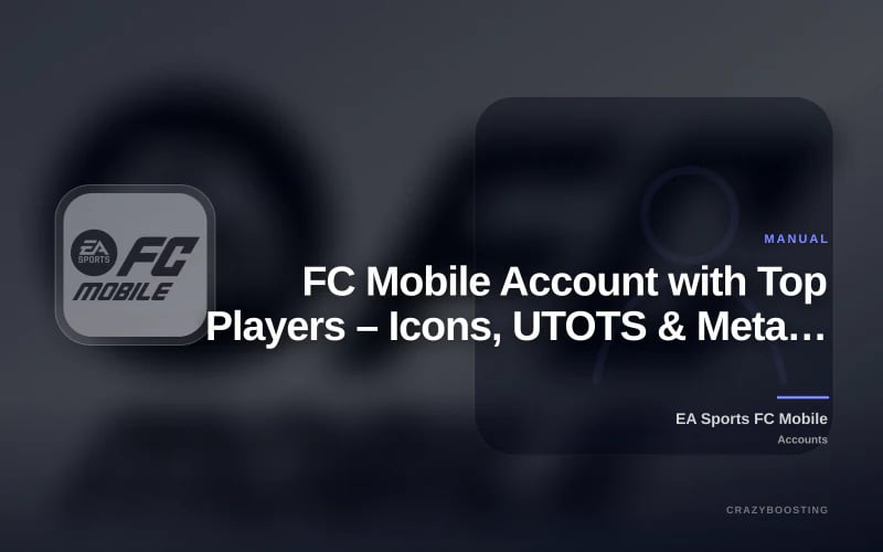 FC Mobile Account with Top Players – Icons, UTOTS & Meta Cards