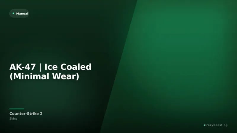 AK-47 | Ice Coaled (Minimal Wear)