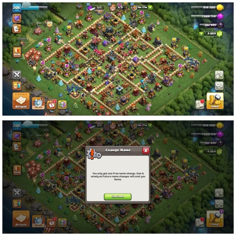 TH17 ALMOST MAX ID⚡️7 EPIC EQUIPMENT⚡️XP-206⚡️HERO 69-92-56-33-24-7⚡️FREE  NAME CHANGE⚡️ MAGIC ITEMS⚡️ 274 CWL MEDALS⚡️OP LAB⚡️INSTANT DELIVERY 🚚