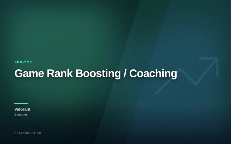 Game Rank Boosting / Coaching
