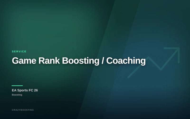 Game Rank Boosting / Coaching