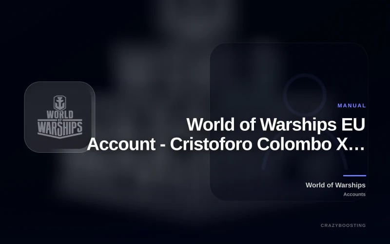 World of Warships EU Account - Cristoforo Colombo X, Lepanto IX and Premium Ships