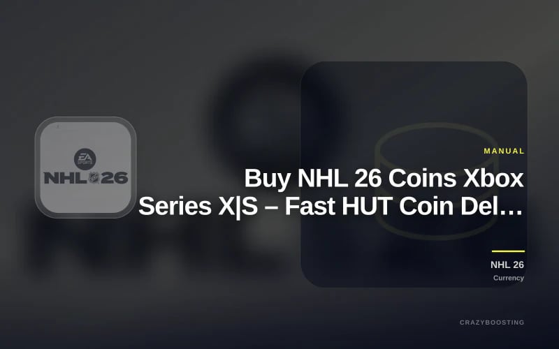 Buy NHL 26 Coins Xbox Series X|S – Fast HUT Coin Delivery