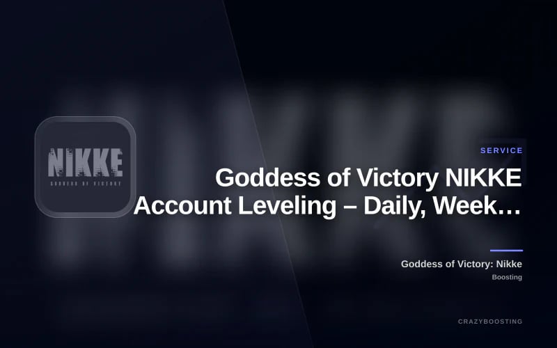 Goddess of Victory NIKKE Account Leveling – Daily, Weekly & Event Maintenance