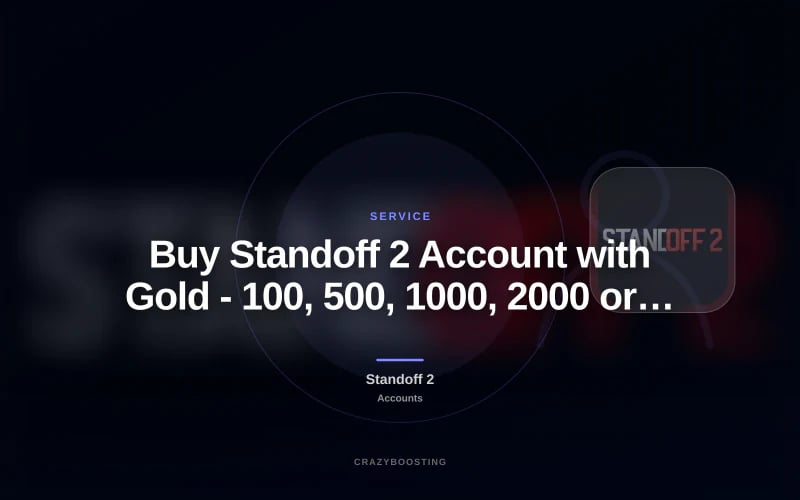 Buy Standoff 2 Account with Gold - 100, 500, 1000, 2000 or 3000+ Gold