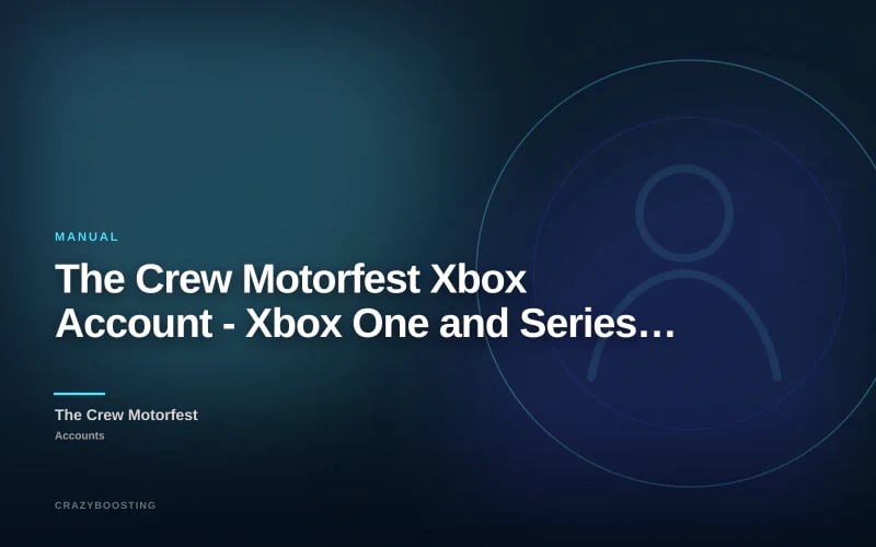 The Crew Motorfest Xbox Account - Xbox One and Series X|S Access
