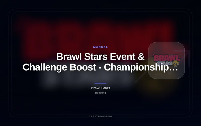Brawl Stars Event & Challenge Boost - Championship, Tickets and Mega Pig
