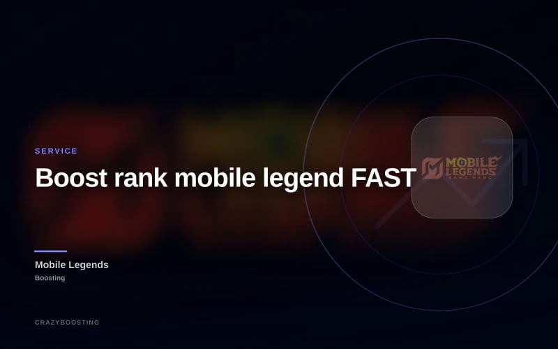 Boost rank mobile legend FAST