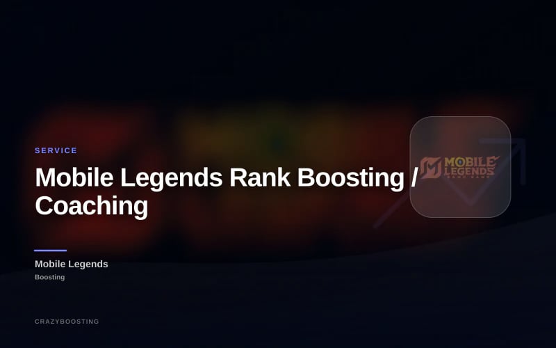 Mobile Legends Rank Boosting / Coaching